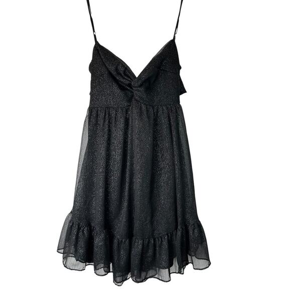 Lucy in the Sky Dresses & Skirts - Lucy in the Sky Dress SZ M Black Sparkly Glitter Fairy Witchy Cottage Whimsigoth